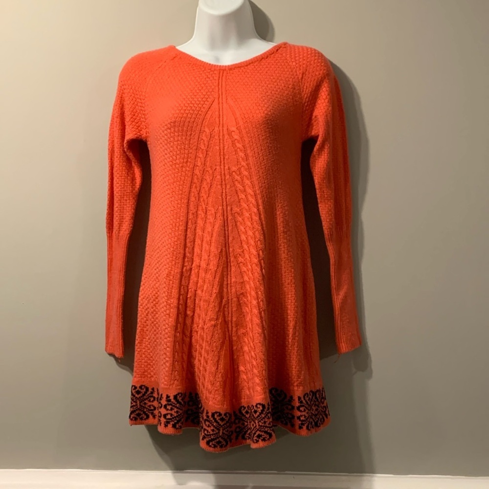 Women Orange Mini Dress